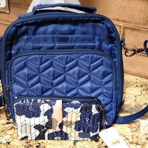 LUG RFID Ranger Crossbody Purse Tram Wallet Set